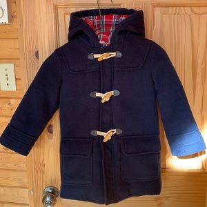 JoJo Maman Bebe wool coat size 3-4 years. Like new
